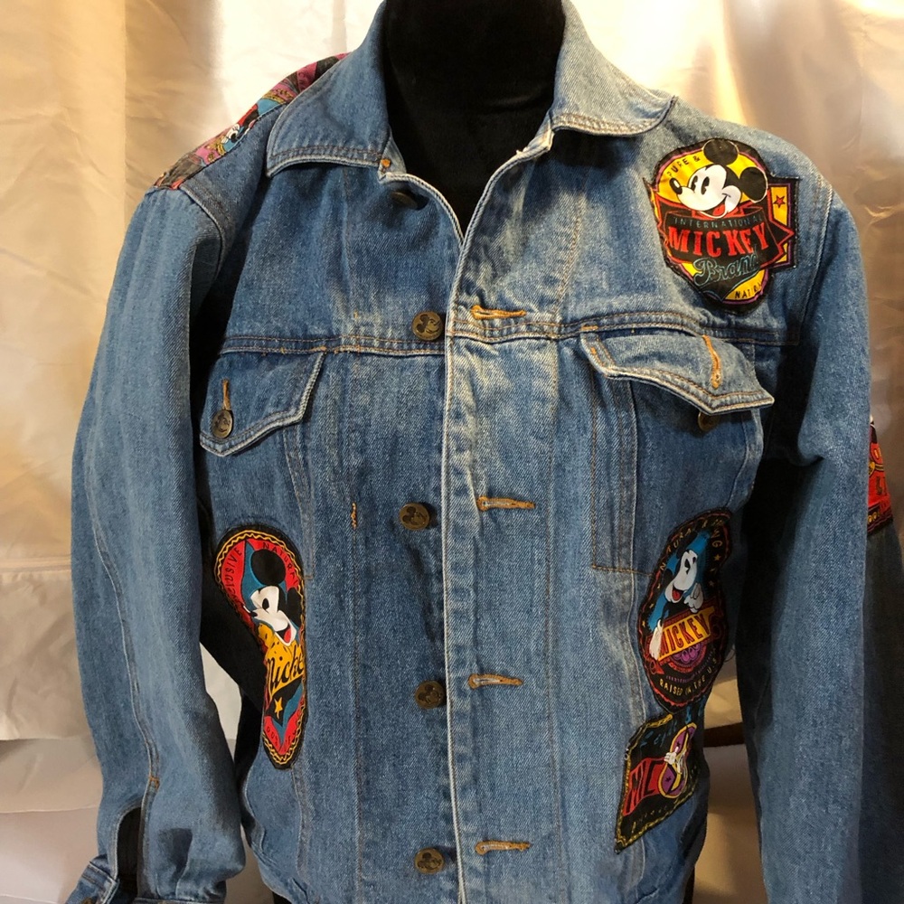 Mickey Mouse Denim Jean Jacket